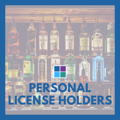 The Level 2 Award for Personal Licence Holders